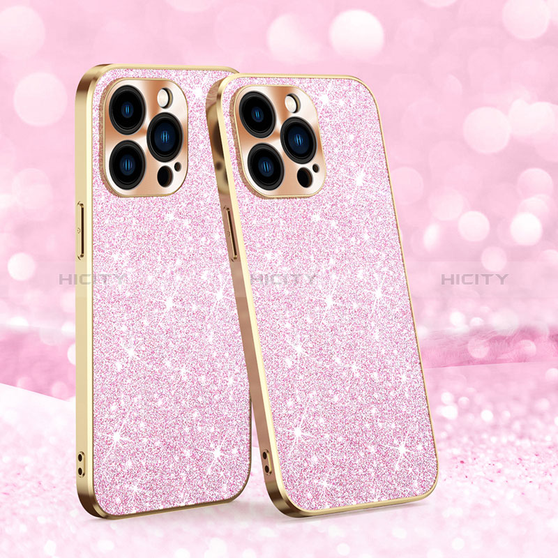 Custodia Silicone Cover Morbida Bling-Bling AC1 per Apple iPhone 13 Pro