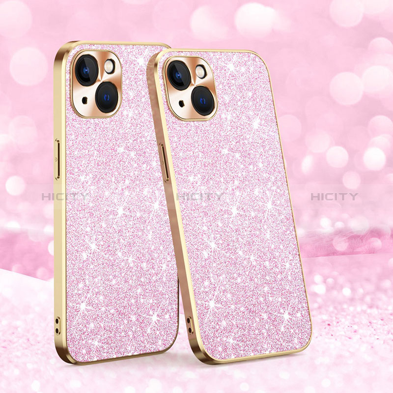 Custodia Silicone Cover Morbida Bling-Bling AC1 per Apple iPhone 14