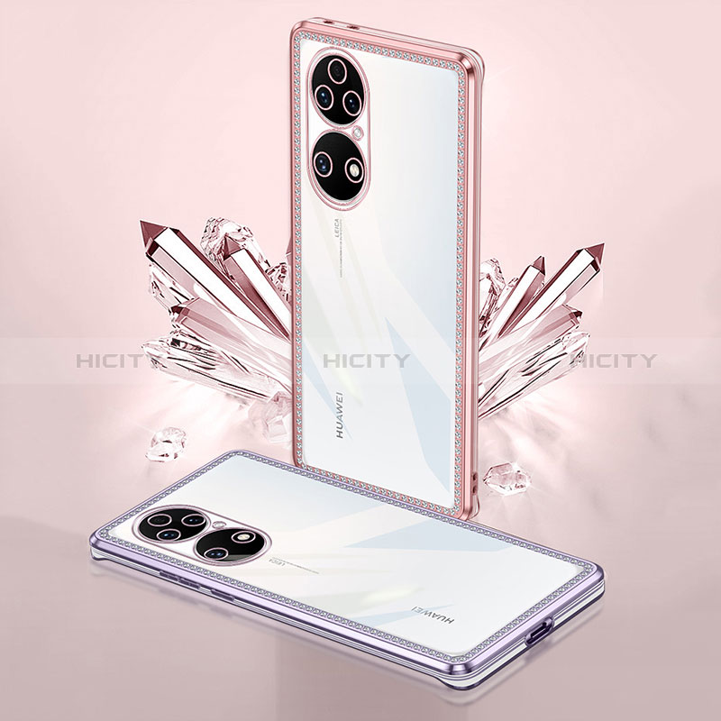 Custodia Silicone Cover Morbida Bling-Bling AT2 per Huawei P50