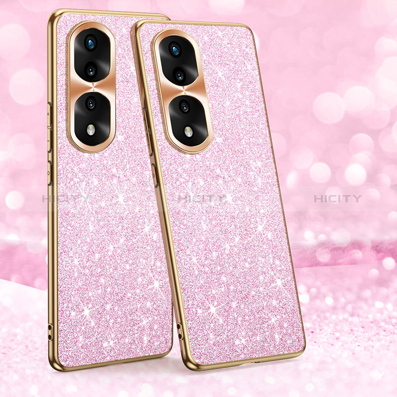 Custodia Silicone Cover Morbida Bling-Bling GS1 per Huawei Honor 70 Pro 5G