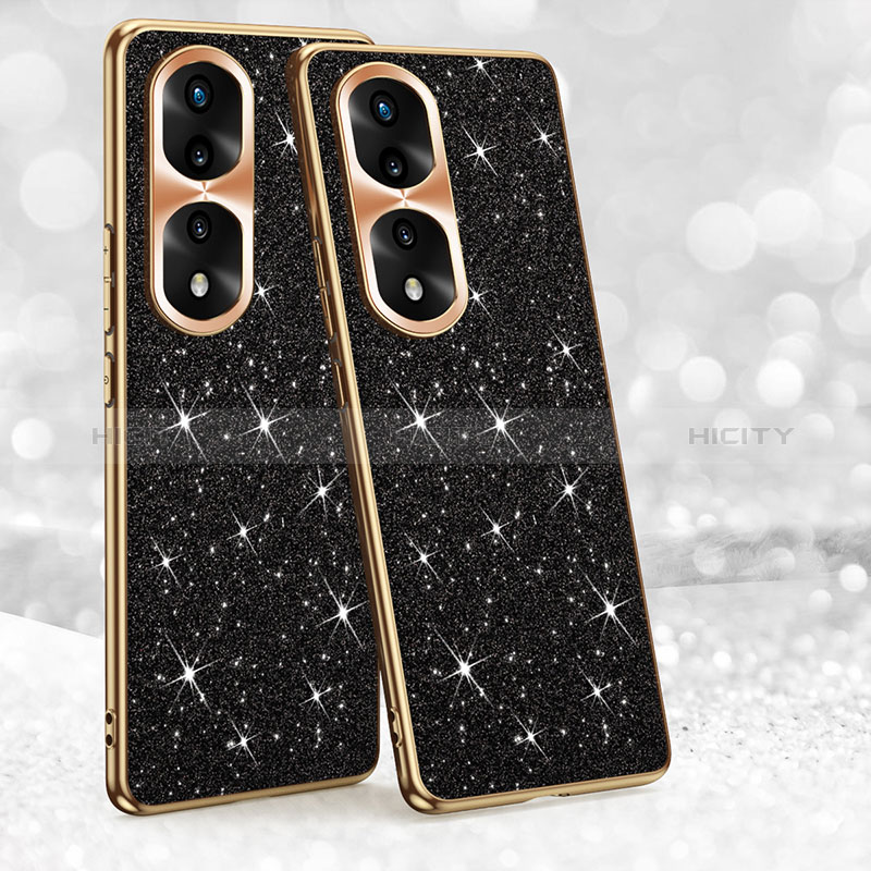 Custodia Silicone Cover Morbida Bling-Bling GS1 per Huawei Honor 70 Pro+ Plus 5G