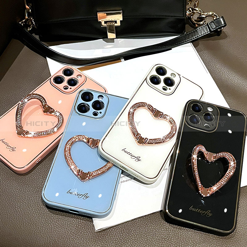 Custodia Silicone Cover Morbida Bling-Bling JL1 per Apple iPhone 15 Pro