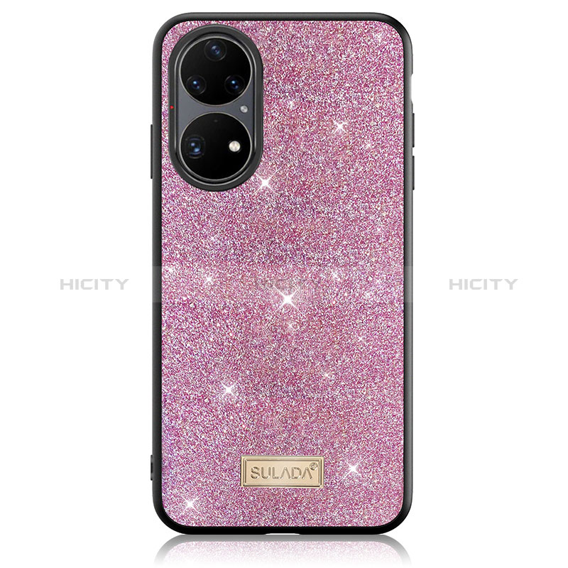 Custodia Silicone Cover Morbida Bling-Bling LD1 per Huawei P50