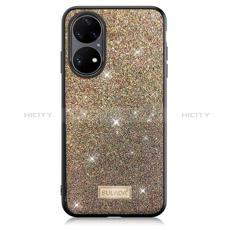 Custodia Silicone Cover Morbida Bling-Bling LD1 per Huawei P50e