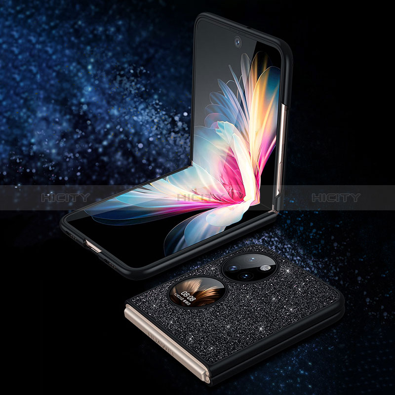 Custodia Silicone Cover Morbida Bling-Bling LD1 per Huawei P60 Pocket
