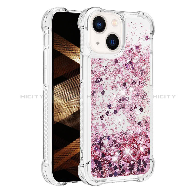 Custodia Silicone Cover Morbida Bling-Bling S01 per Apple iPhone 13