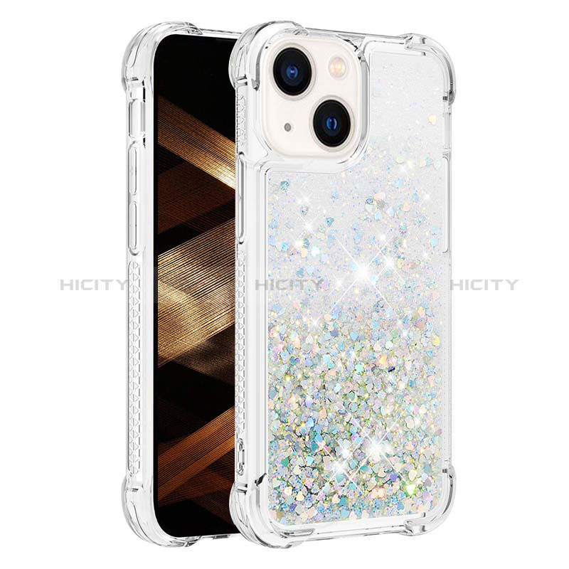 Custodia Silicone Cover Morbida Bling-Bling S01 per Apple iPhone 13