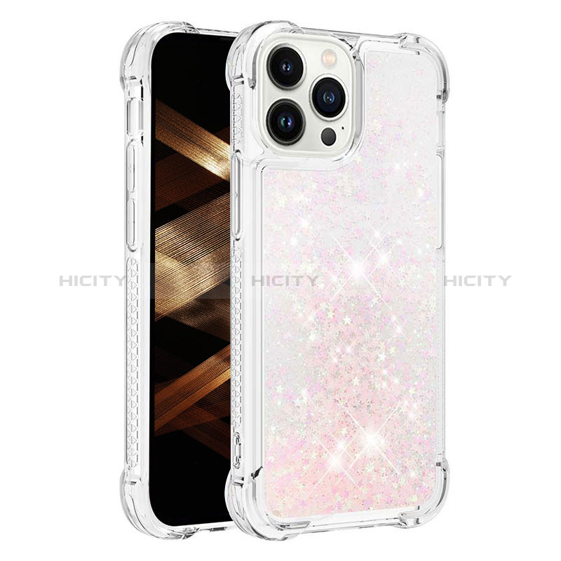 Custodia Silicone Cover Morbida Bling-Bling S01 per Apple iPhone 13 Pro