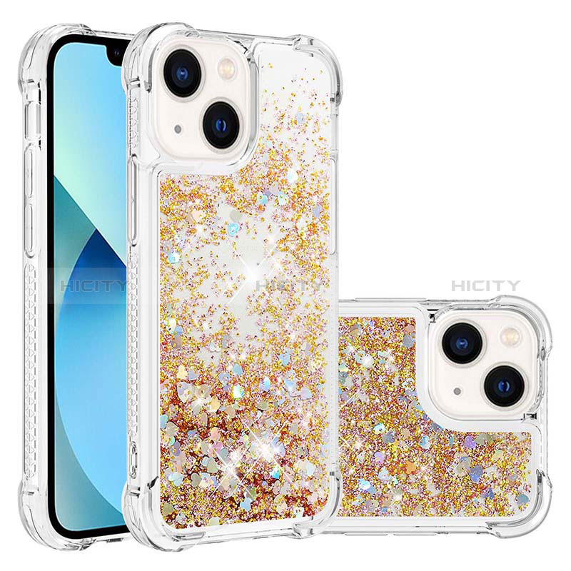 Custodia Silicone Cover Morbida Bling-Bling S01 per Apple iPhone 14 Plus