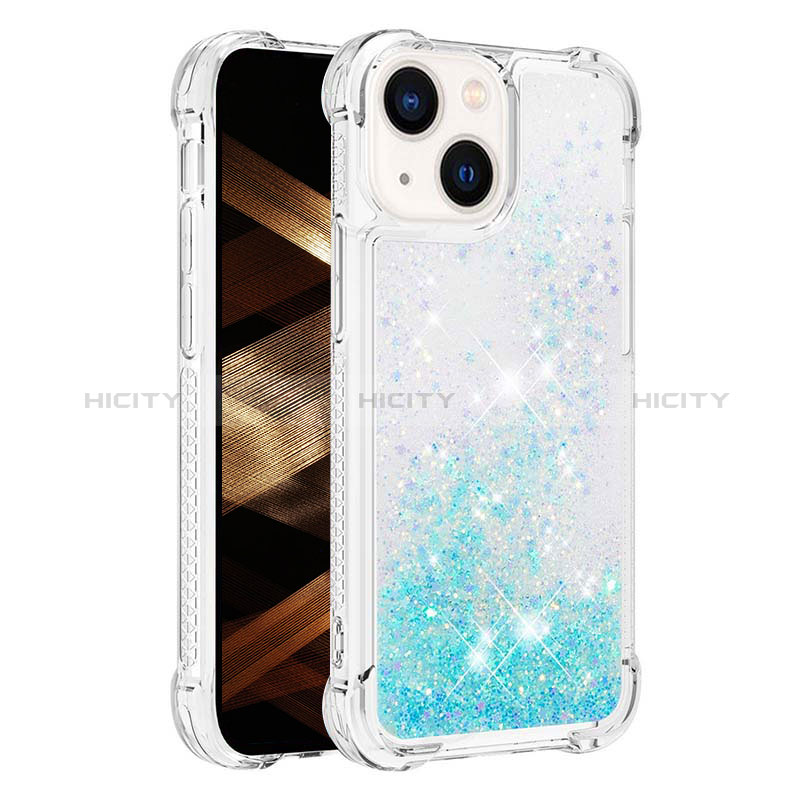 Custodia Silicone Cover Morbida Bling-Bling S01 per Apple iPhone 14 Plus