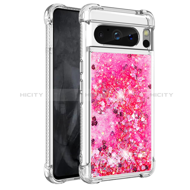 Custodia Silicone Cover Morbida Bling-Bling S01 per Google Pixel 8 Pro 5G