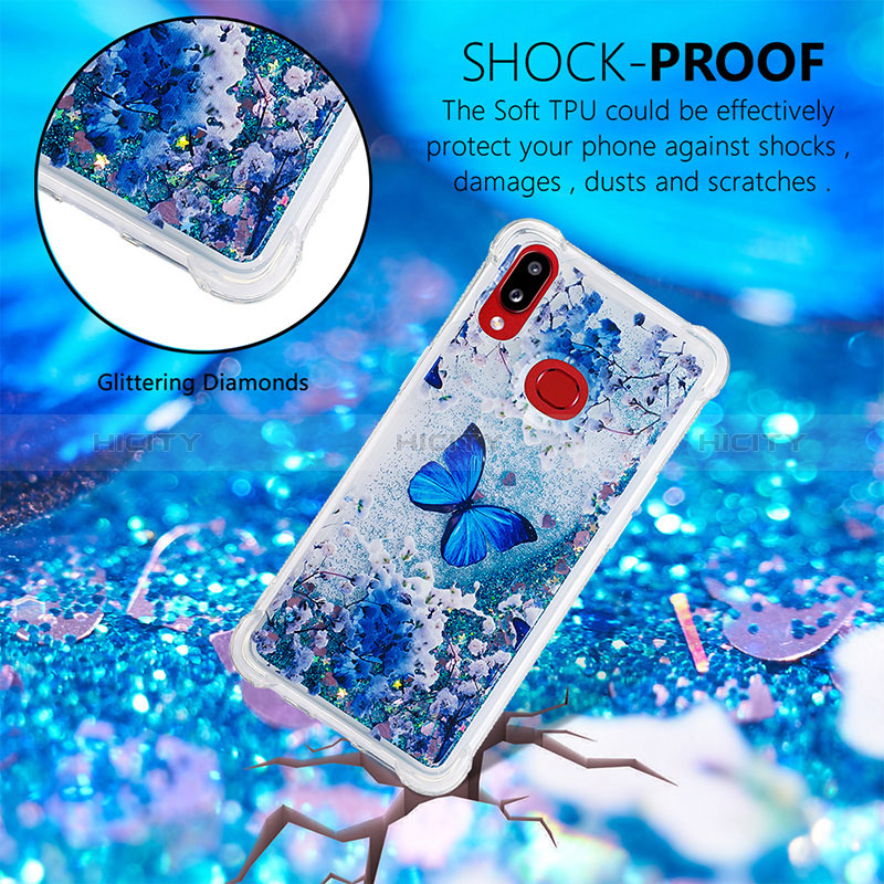 Custodia Silicone Cover Morbida Bling-Bling S01 per Samsung Galaxy A10s