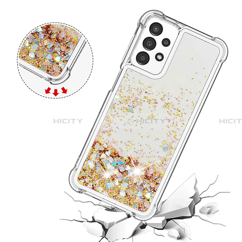 Custodia Silicone Cover Morbida Bling-Bling S01 per Samsung Galaxy A13 4G