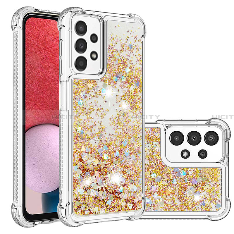 Custodia Silicone Cover Morbida Bling-Bling S01 per Samsung Galaxy A13 4G