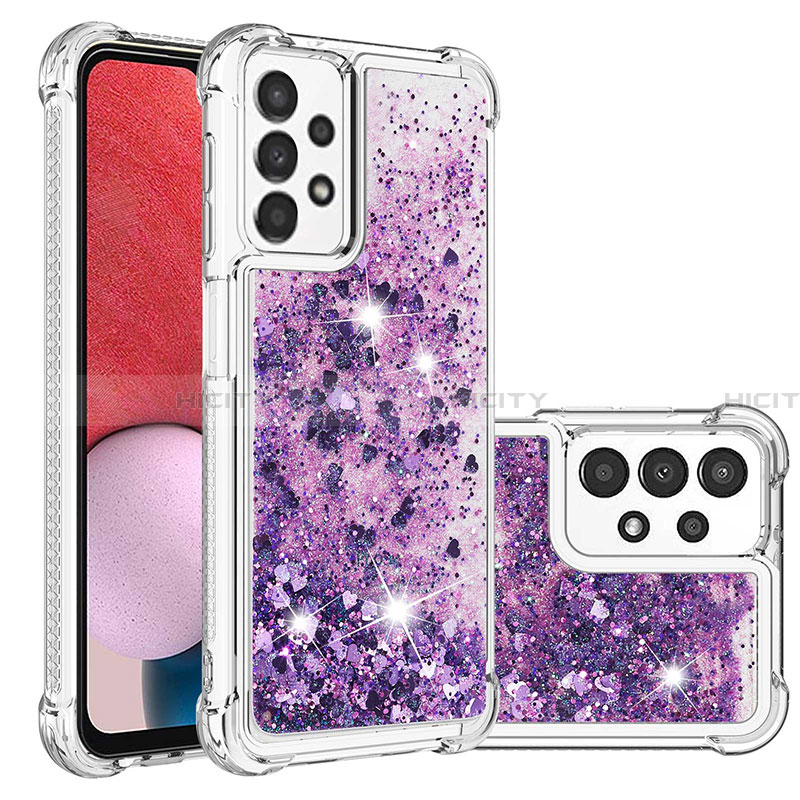 Custodia Silicone Cover Morbida Bling-Bling S01 per Samsung Galaxy A13 4G