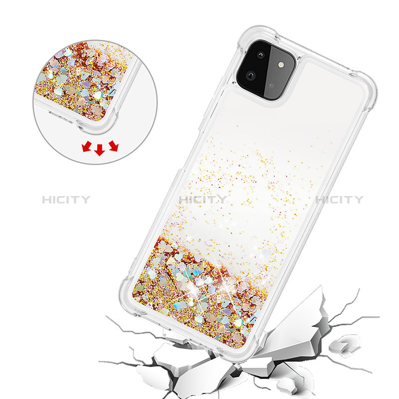 Custodia Silicone Cover Morbida Bling-Bling S01 per Samsung Galaxy A22s 5G