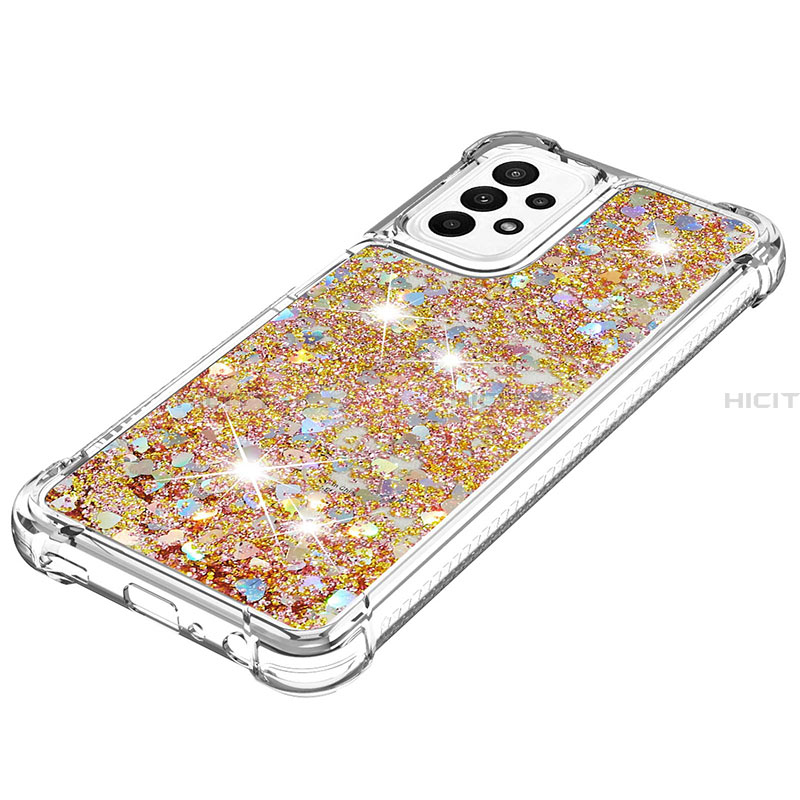 Custodia Silicone Cover Morbida Bling-Bling S01 per Samsung Galaxy A23 4G