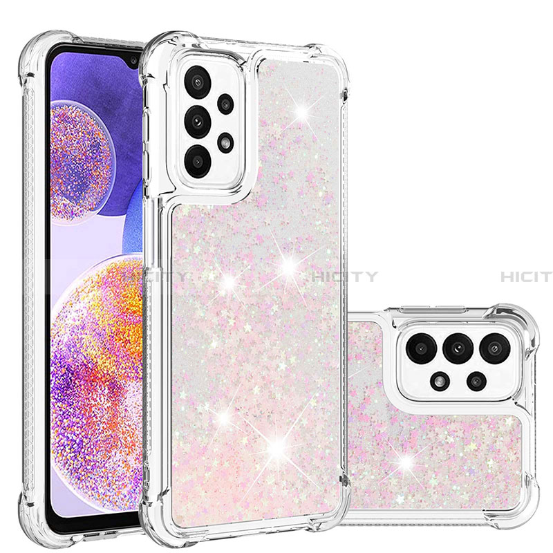 Custodia Silicone Cover Morbida Bling-Bling S01 per Samsung Galaxy A23 4G