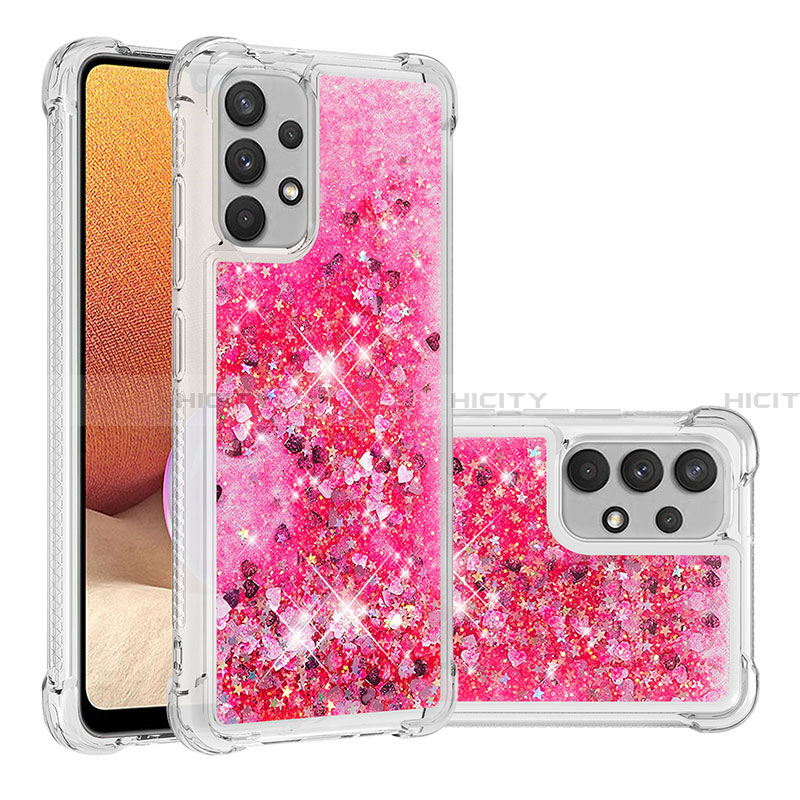 Custodia Silicone Cover Morbida Bling-Bling S01 per Samsung Galaxy A32 5G