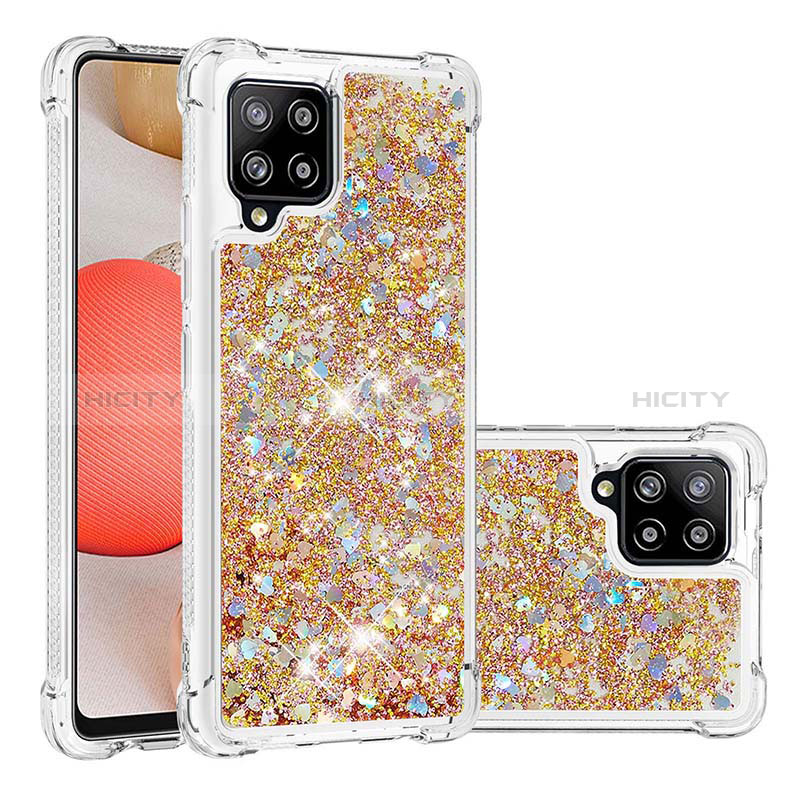 Custodia Silicone Cover Morbida Bling-Bling S01 per Samsung Galaxy A42 5G