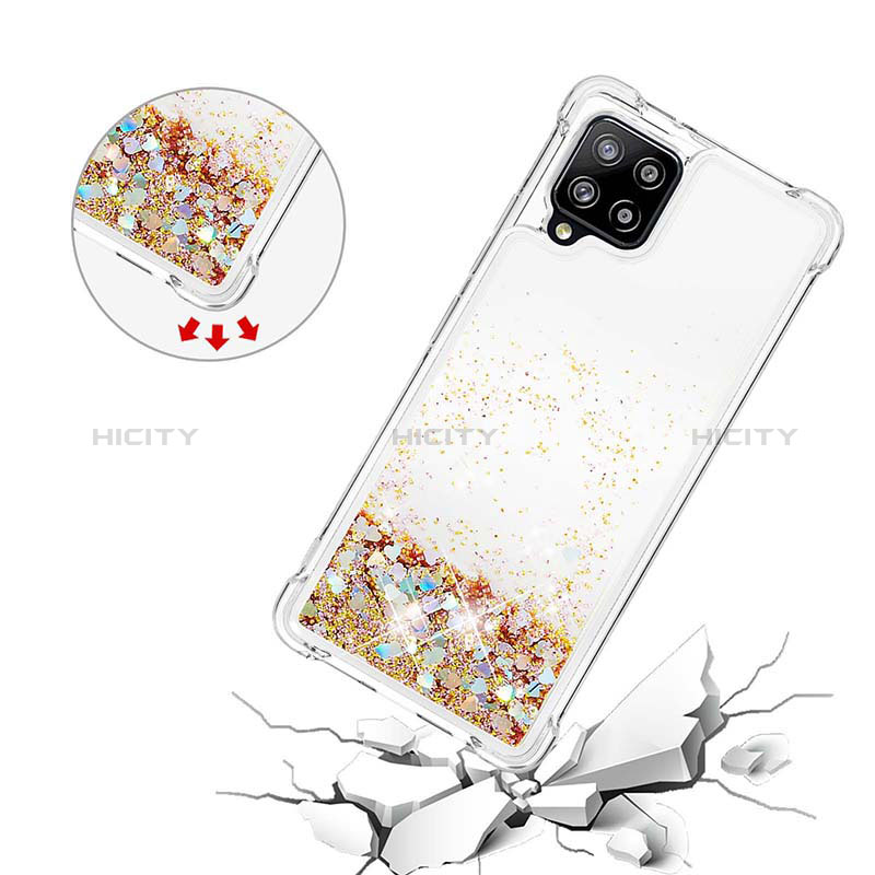 Custodia Silicone Cover Morbida Bling-Bling S01 per Samsung Galaxy A42 5G