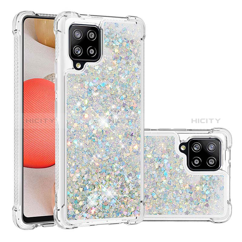 Custodia Silicone Cover Morbida Bling-Bling S01 per Samsung Galaxy A42 5G