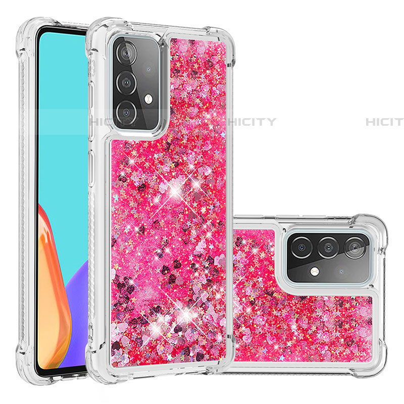 Custodia Silicone Cover Morbida Bling-Bling S01 per Samsung Galaxy A52 4G