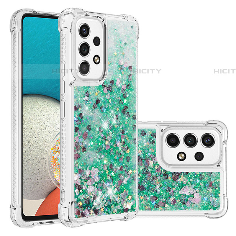 Custodia Silicone Cover Morbida Bling-Bling S01 per Samsung Galaxy A53 5G