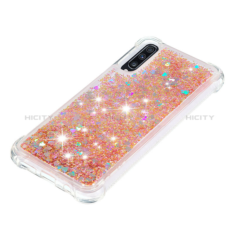 Custodia Silicone Cover Morbida Bling-Bling S01 per Samsung Galaxy A70