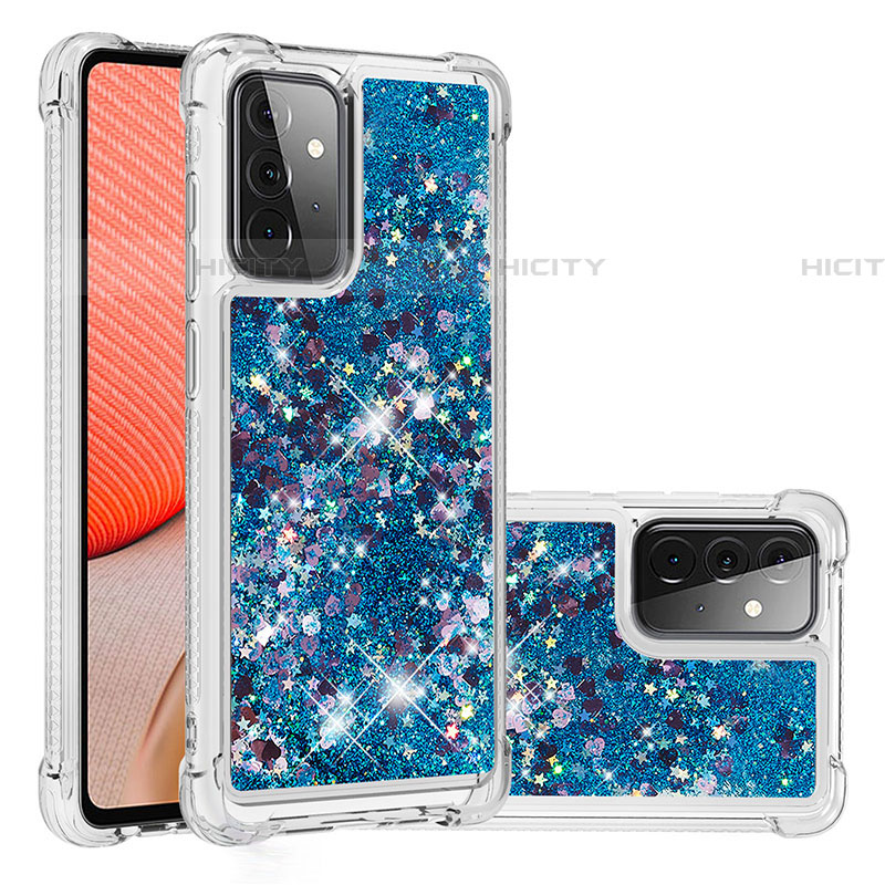 Custodia Silicone Cover Morbida Bling-Bling S01 per Samsung Galaxy A72 4G