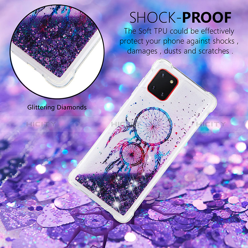 Custodia Silicone Cover Morbida Bling-Bling S01 per Samsung Galaxy A81