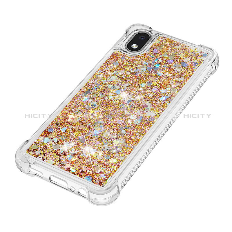 Custodia Silicone Cover Morbida Bling-Bling S01 per Samsung Galaxy M01 Core