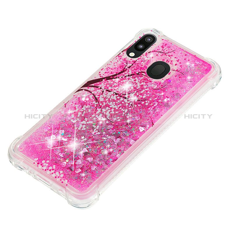 Custodia Silicone Cover Morbida Bling-Bling S01 per Samsung Galaxy M20