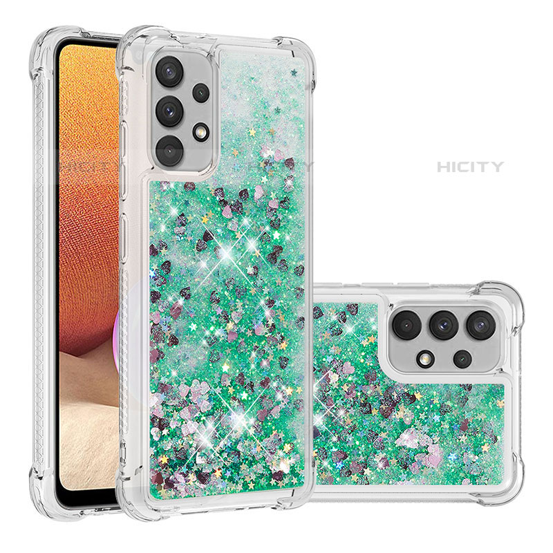 Custodia Silicone Cover Morbida Bling-Bling S01 per Samsung Galaxy M32 5G