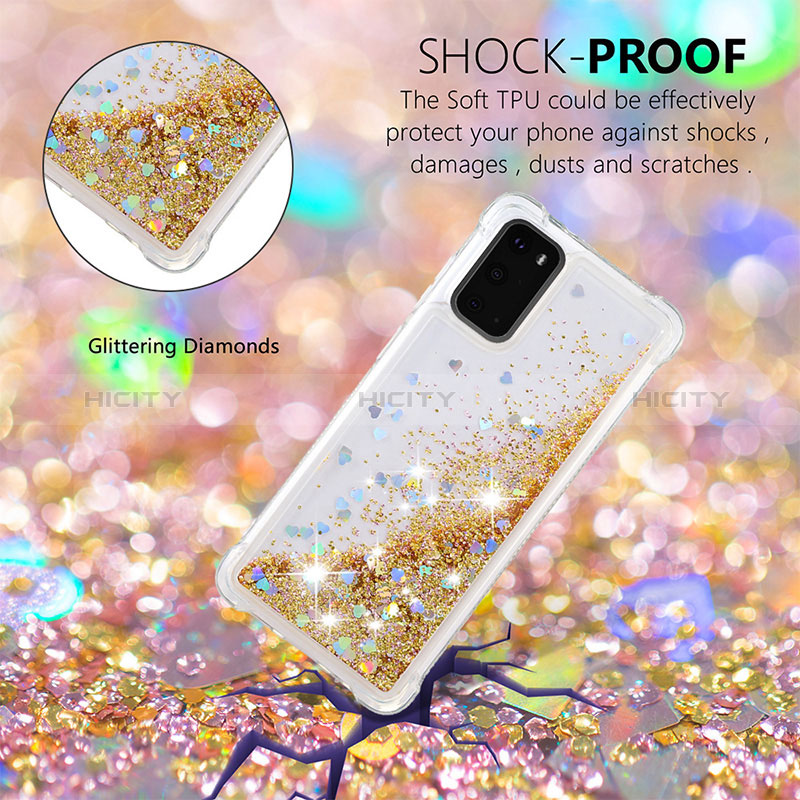 Custodia Silicone Cover Morbida Bling-Bling S01 per Samsung Galaxy S20