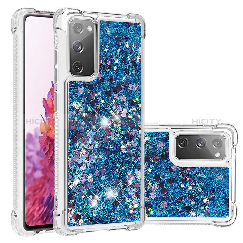 Custodia Silicone Cover Morbida Bling-Bling S01 per Samsung Galaxy S20 FE (2022) 5G