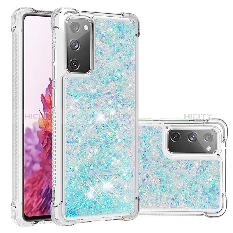 Custodia Silicone Cover Morbida Bling-Bling S01 per Samsung Galaxy S20 FE (2022) 5G