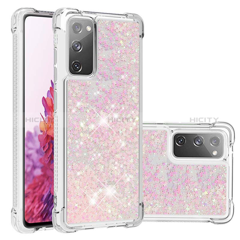 Custodia Silicone Cover Morbida Bling-Bling S01 per Samsung Galaxy S20 Lite 5G