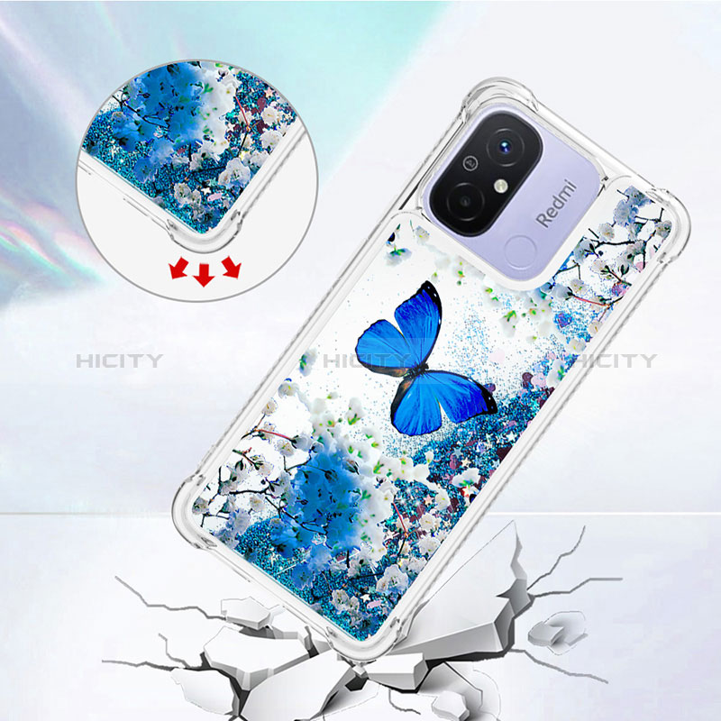 Custodia Silicone Cover Morbida Bling-Bling S01 per Xiaomi Poco C55