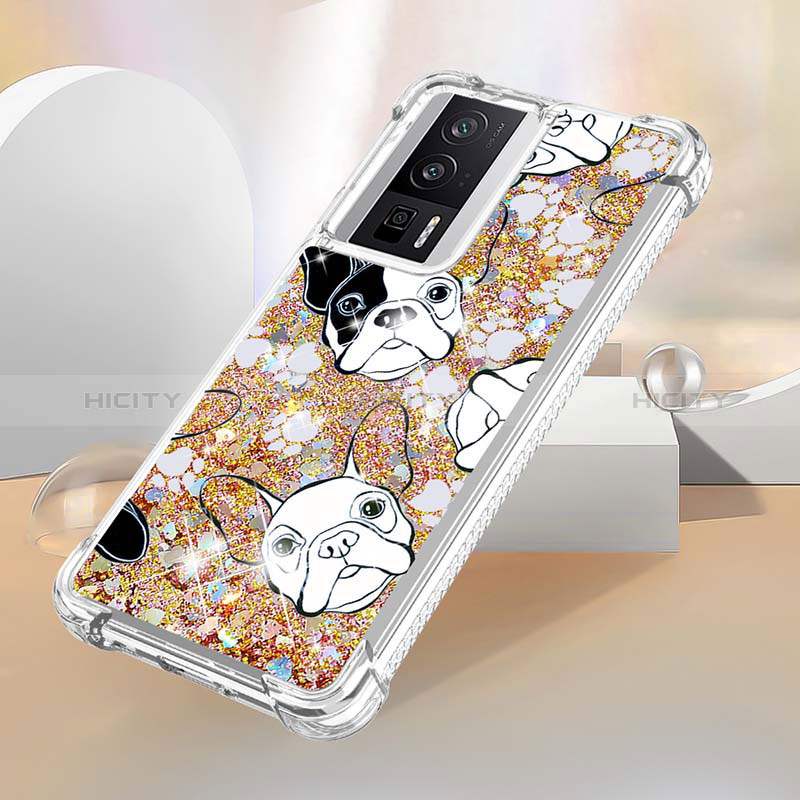 Custodia Silicone Cover Morbida Bling-Bling S01 per Xiaomi Poco F5 Pro 5G