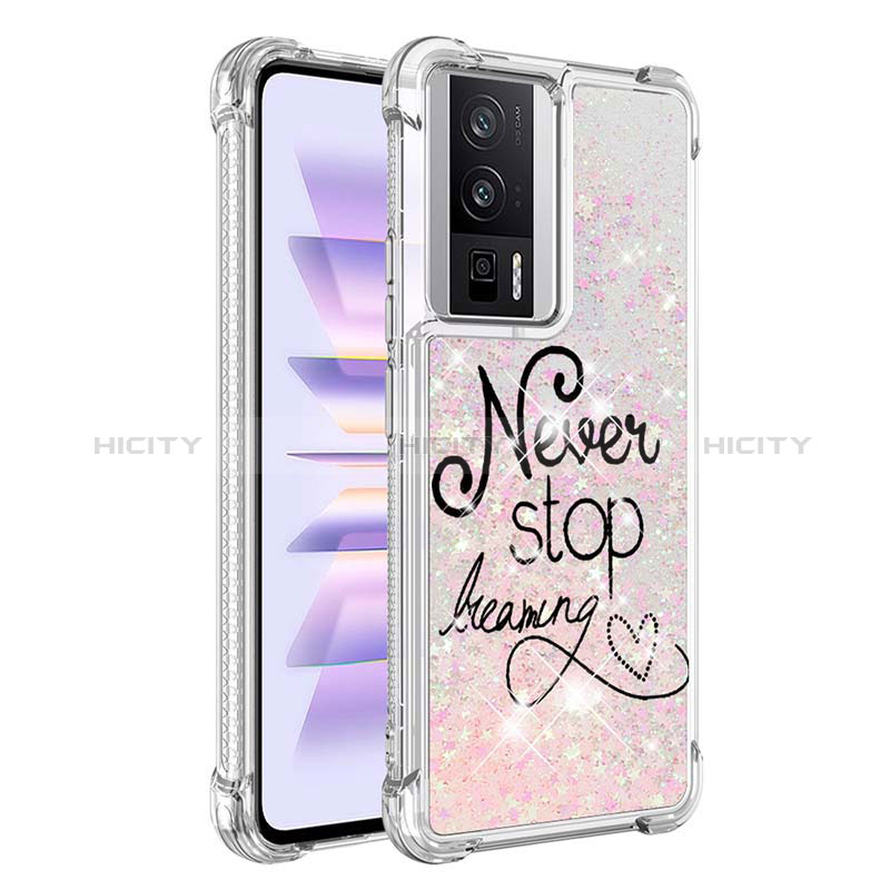 Custodia Silicone Cover Morbida Bling-Bling S01 per Xiaomi Poco F5 Pro 5G