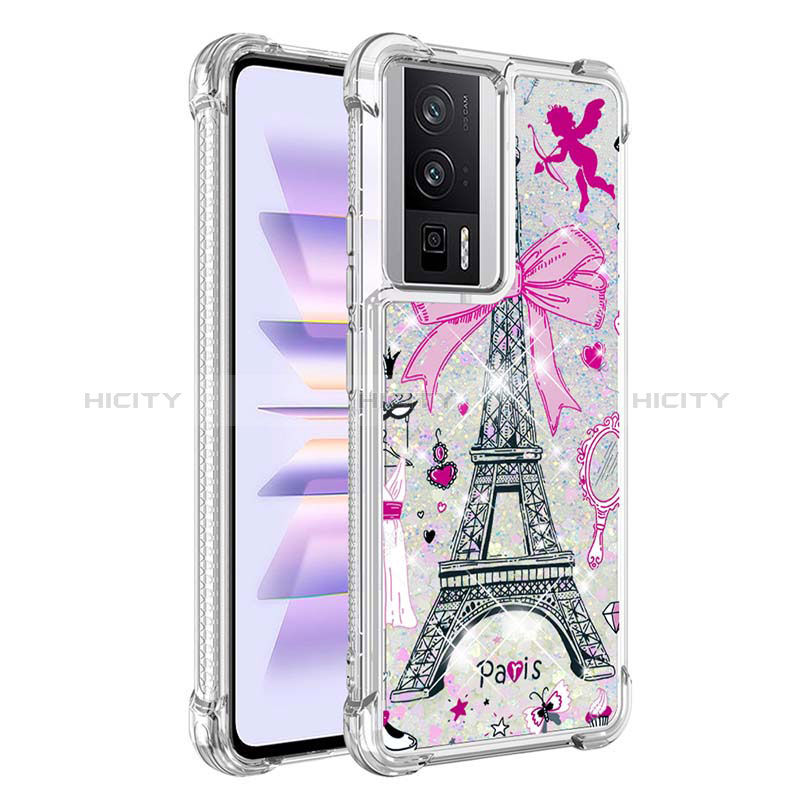 Custodia Silicone Cover Morbida Bling-Bling S01 per Xiaomi Poco F5 Pro 5G