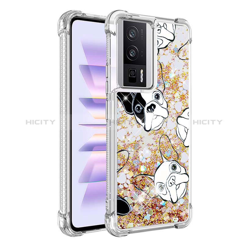 Custodia Silicone Cover Morbida Bling-Bling S01 per Xiaomi Poco F5 Pro 5G