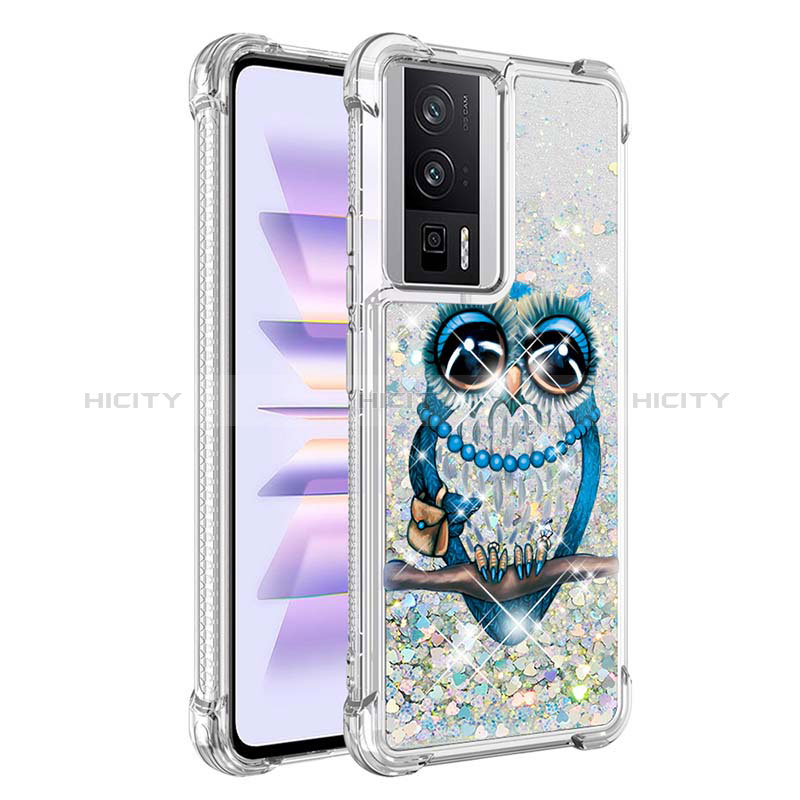 Custodia Silicone Cover Morbida Bling-Bling S01 per Xiaomi Poco F5 Pro 5G