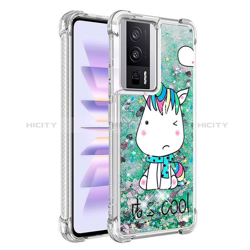 Custodia Silicone Cover Morbida Bling-Bling S01 per Xiaomi Poco F5 Pro 5G