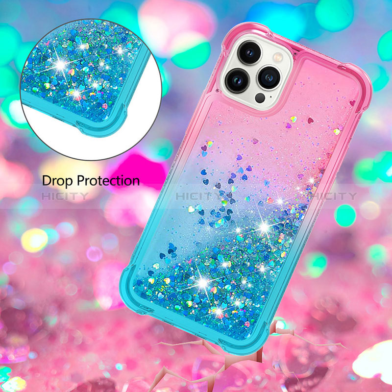 Custodia Silicone Cover Morbida Bling-Bling S02 per Apple iPhone 13 Pro