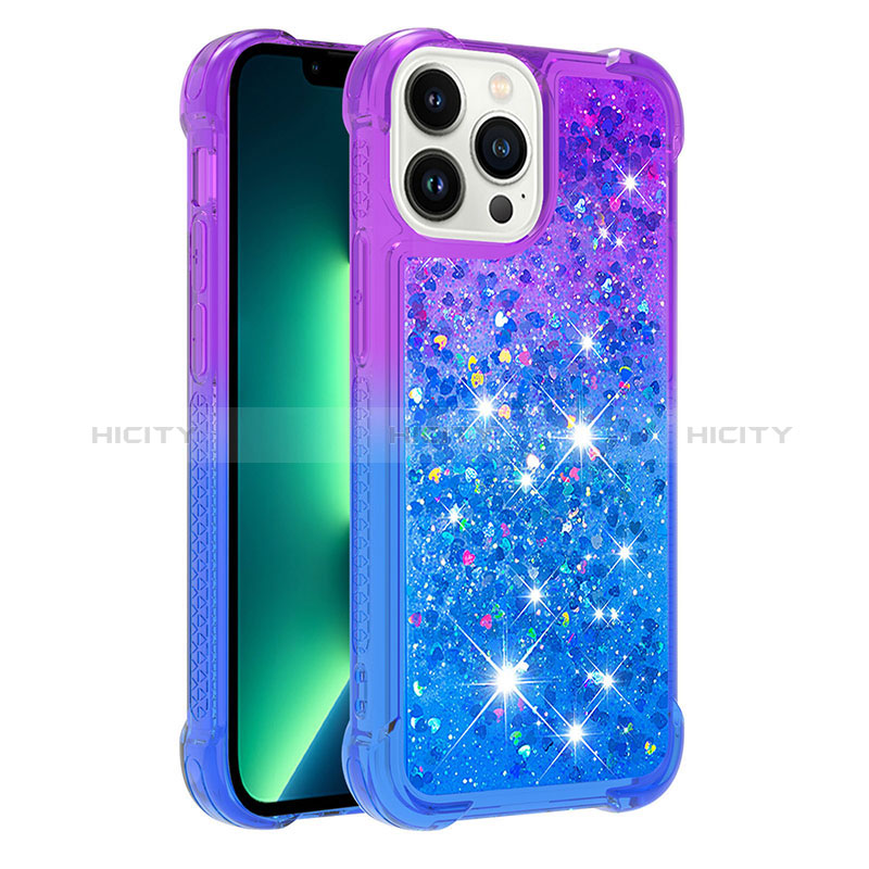 Custodia Silicone Cover Morbida Bling-Bling S02 per Apple iPhone 13 Pro Max