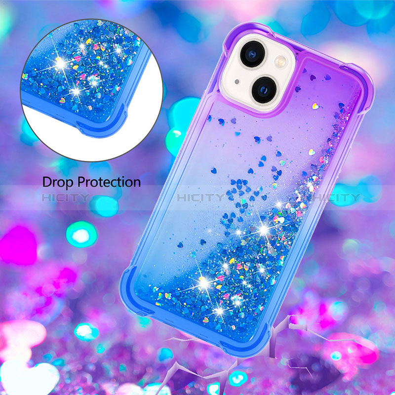 Custodia Silicone Cover Morbida Bling-Bling S02 per Apple iPhone 14 Plus