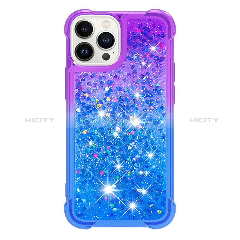 Custodia Silicone Cover Morbida Bling-Bling S02 per Apple iPhone 16 Pro