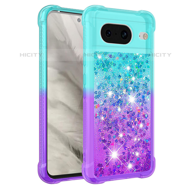 Custodia Silicone Cover Morbida Bling-Bling S02 per Google Pixel 8 5G